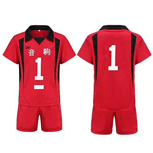 SOOYOOYOO Kuroo Tetsurou Cosplay Volleyball Sportbekleidung Bequeme und Belüftete Nekoma High School Trikots Uniform [Das Trikots Wird Nicht Verkauft Oder Von Kuroo Tetsurou Erstellt] von SOOYOOYOO