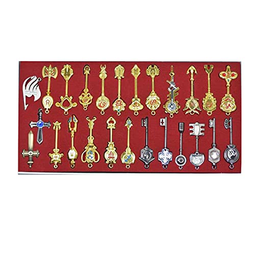 SOOYOOYOO Lucy Schlüsselanhänger Natsu Schlüsselring Gray Fullbuster Anhänger Für Fairy Tail Rollenspiele [Das Schlüsselringe Wird Nicht Verkauft Oder Von Fairy Tail Erstellt] von SOOYOOYOO