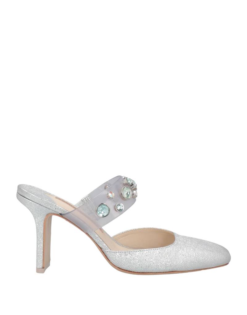 SOPHIA WEBSTER Mules & Clogs Damen Silber von SOPHIA WEBSTER