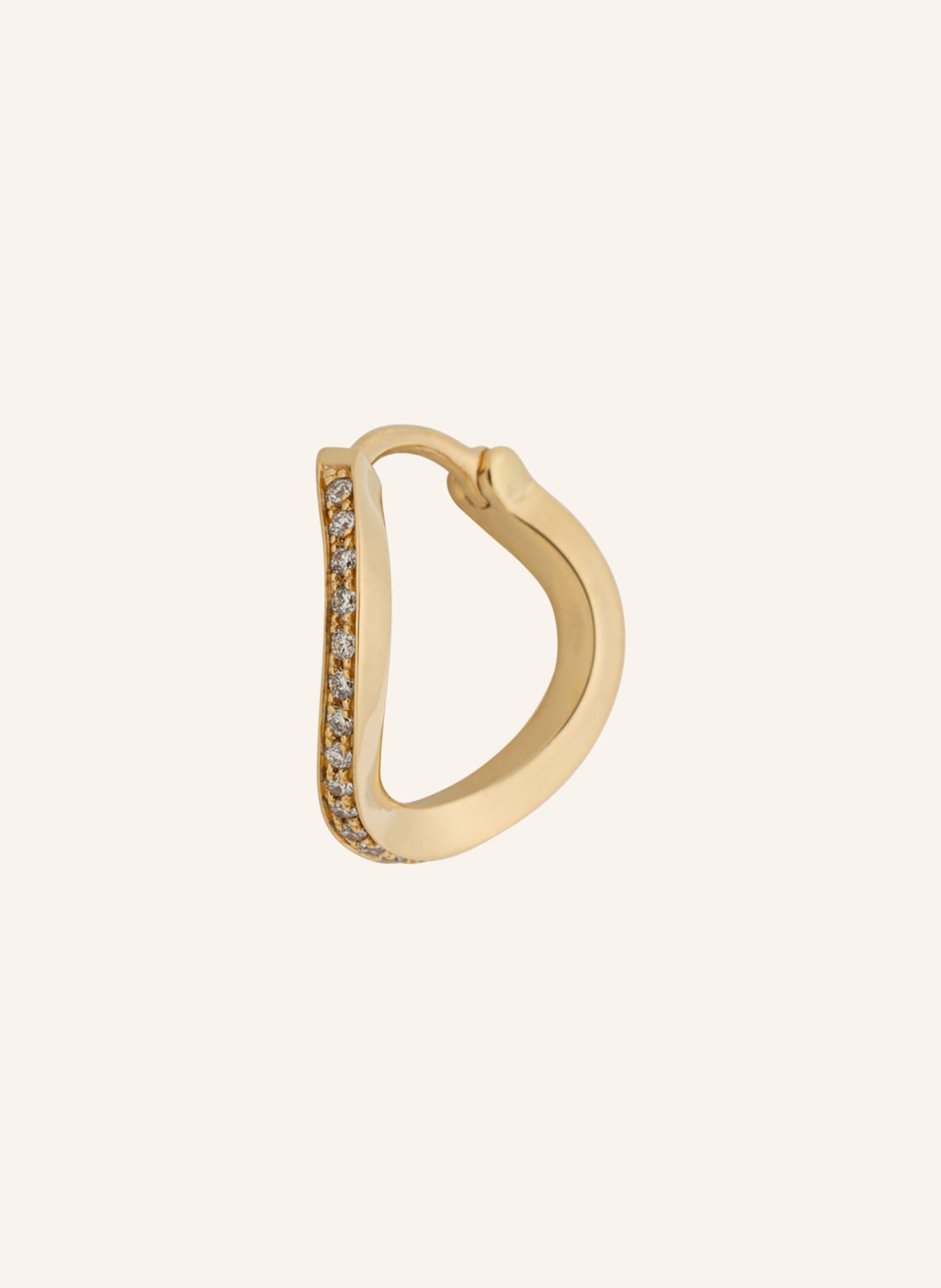 Sophie Bille Brahe Ohrring Daisy Ocean Mit Diamanten gold von SOPHIE BILLE BRAHE