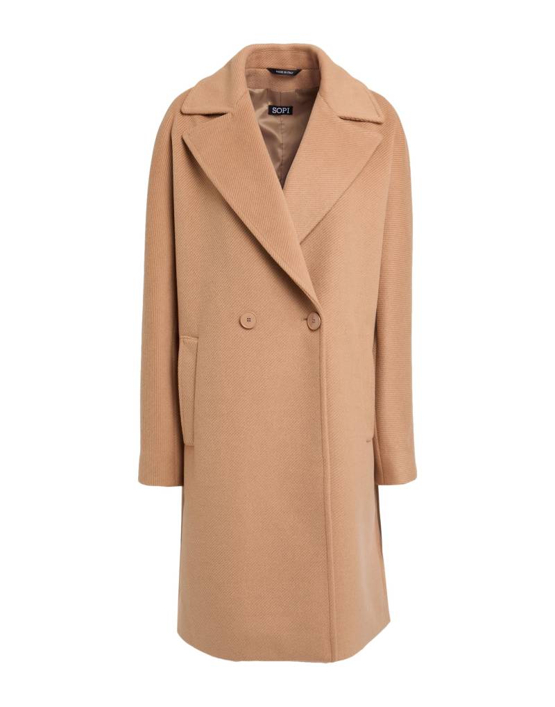 SOPI Mantel Damen Kamel von SOPI
