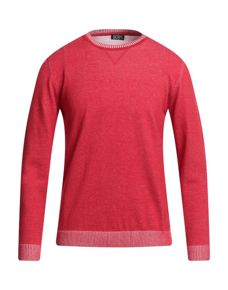 SOPI Pullover Herren Rot von SOPI