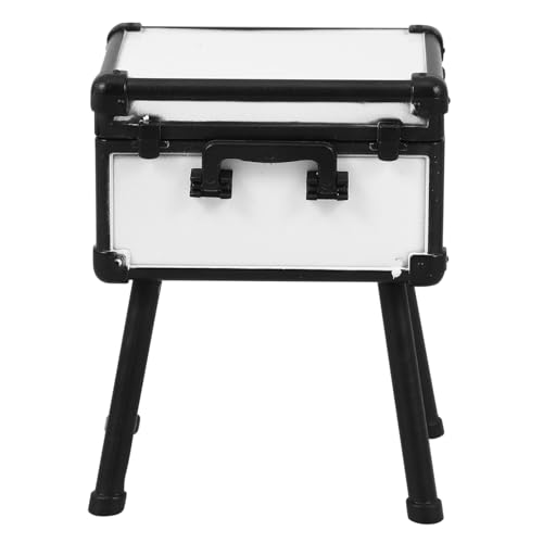 SOPOTUTU 1 Satz Dollhouse Kosmetikbox Modell mit Lippenstift Parfüm und Puder und Leicht für Puppenhaus Dekoration Simulierend aus Material Gefertigt von SOPOTUTU