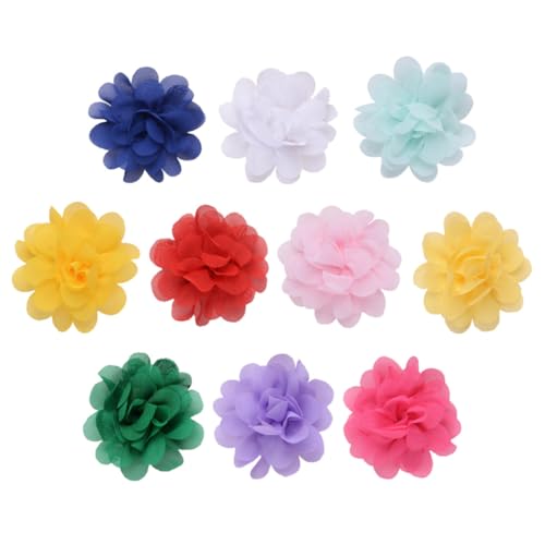 SOPOTUTU 10 Stück Teiliges Haarspangen Blumen Haarklammern Bunte Haarschmuck für Mädchen Vielseitige Stilvolle Accessoires für Junge Mädchen Festliche Haarklammern von SOPOTUTU