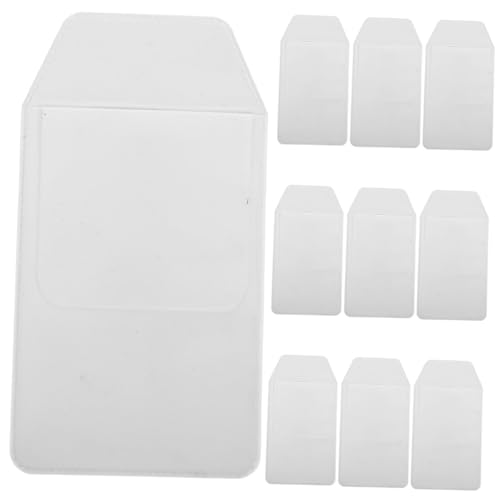 SOPOTUTU 10 Stück Teiliges PVC Stifttaschen für Ärzte und Pflegekräfte Kompakter Transparenter Stifte Organizer Praktischer Schutz für medizinische Einrichtungen und Praxis Platzsparend von SOPOTUTU