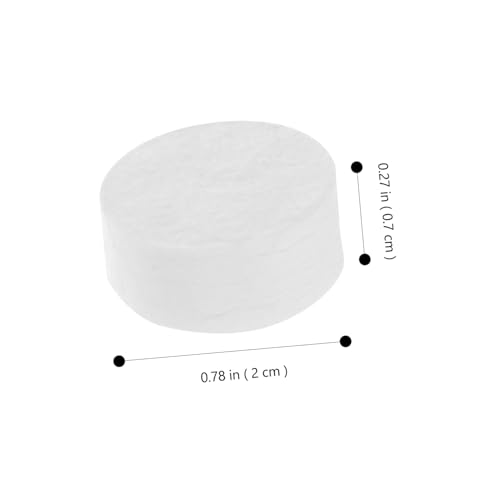 SOPOTUTU 100 Stück Einweg Komprimierte Handtücher Reise Gesichtsreinigungstücher Baumwolle Hautfreundlich Saugstark Biologisch Abbaubar Für Damen und Herren Portable Mini Waschlappen von SOPOTUTU