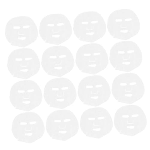 SOPOTUTU 100 Stück Vorgeschnittene Gesichts Tuch Masken Sanfte Einweg für Frauen Beauty Salon Hautpflege Weiche Spa Gesichtspflege von SOPOTUTU