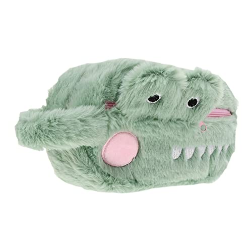 SOPOTUTU Plüsch Federmäppchen mit Tiermotiv Tragbare Stiftetasche für Schüler 1Stück Cartoon Stift Halter Große Kapazität Schreibwarentasche für Schule und Büro von SOPOTUTU