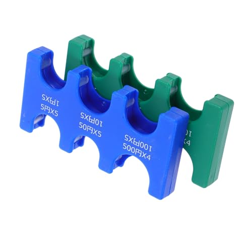 SOPOTUTU 2 Stück Hartschalen Münzhalter Teilig Kunststoff Münzsortierer für Japanische Yen Münzorganizer Doppelseitig Langlebig Tragbar für Münzsammler und Geldbörse von SOPOTUTU