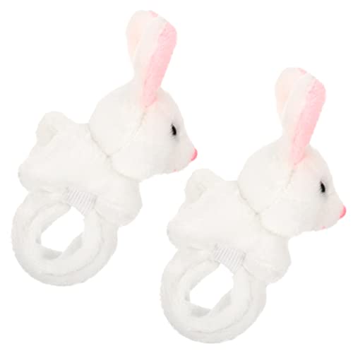 SOPOTUTU 2 Stück Plüsch Hase Slap Bracelet Party Mitgebsel Flexibel Robust Süßes Tier Geburtstag Halloween SOPOTUTU 2 Stück Plüsch Hase Slap Bracelet Party Mitgebsel Flexibel Robust Süßes Tier Geburtstag Halloween von SOPOTUTU