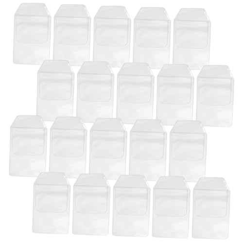 SOPOTUTU 20 Stück Transparentes Stifthalter für Ärzte und Krankenschwestern Robuste PVC Federmäppchen mit Großem Fassungsvermögen Praktischer Pen Organizer zur Sicheren Aufbewahrung von von SOPOTUTU
