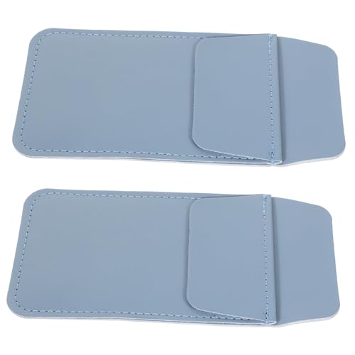 SOPOTUTU 2 Stück PU Leder Stiftetasche für Krankenschwestern Tragbarer Stifthalter mit Großer Speicherkapazität Organizer für Ärzte Anti Verlust Bleistifttasche für Berufsschulen von SOPOTUTU