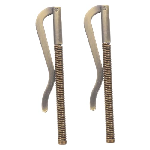 SOPOTUTU 2stücke Geldklammer Aus Metall Geldaufbewahrungsklammer Befestigungsklammer Für Geldscheine Robuste Klammer Aus Zinklegierung Praktische Geldscheinklammer Kleine Und Leichte Bürokl von SOPOTUTU