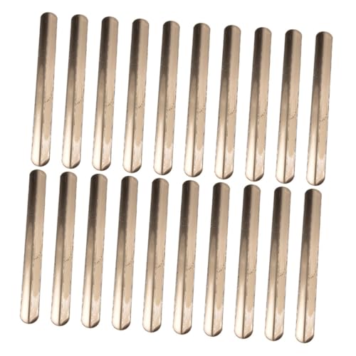 SOPOTUTU 40stücke Stahlblech Für Slap-armbänder Diy-komponenten Zum Basteln Blanko-einlagen Für Slap-armbänder Zubehör Für Kinderarmbänder Komponenten Für Slap-band-einsätze von SOPOTUTU