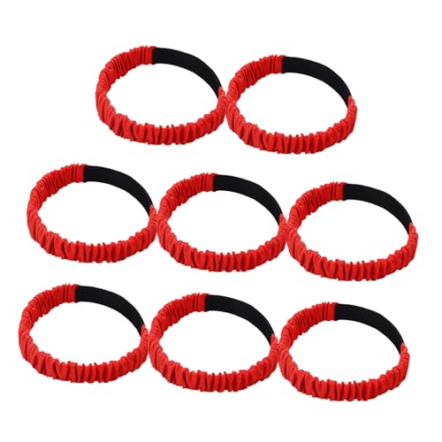 SOPOTUTU 8 Stück Teiliges Bunte Verstellbare Rennbänder aus Elastischem Material für Erwachsene und Sichere Befestigung Hohe Sichtbarkeit für Teamrennen Feldspiele und Outdoor-events von SOPOTUTU