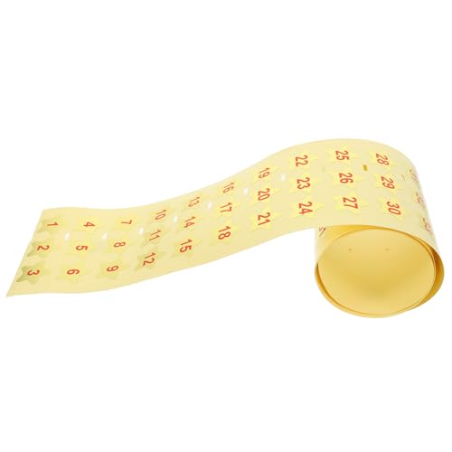 SOPOTUTU 99 Stücke Sternförmige Weinglasmarkierer Wasserfeste Nummernaufkleber für Partys und Veranstaltungen für Gläser Barzubehör Nummern Geschenkideen für Freunde und Familie von SOPOTUTU