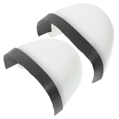 SOPOTUTU Arbeits schuhschutz Zehenschutz Kunststoff Zehenschutzkappen Schutz vor Aufprall und Durchstoß Unisex Komfortabel Langlebig Geeignet für Arbeitsschuhe und Sicherheitsschuhe von SOPOTUTU