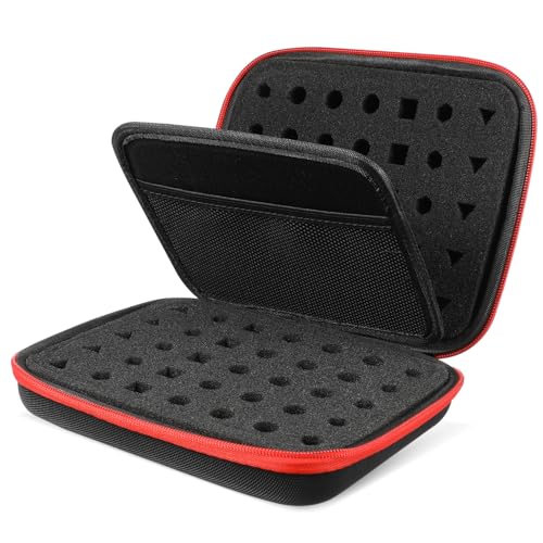 SOPOTUTU Aufbewahrungstasche für Tabletop zubehör Rollen Fall -Organizer-Tasche Spiel halten Würfeltablett und Aufbewahrungsbox Würfelhüllen Würfelfach Verbundwerkstoff von SOPOTUTU