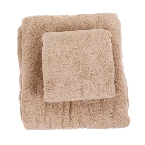 SOPOTUTU Fleece Badetuch Teilig Schnelltrocknend Wasserabsorbierend Extra Dickes Handtuch für Erwachsene Weiches und Hautfreundliches Strand und Duschtuch Leicht und Pflegeleicht von SOPOTUTU