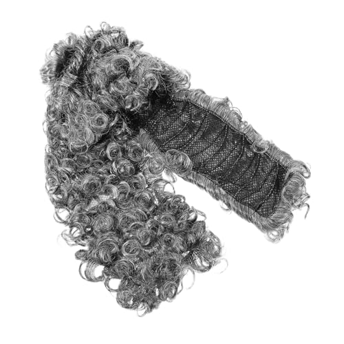 SOPOTUTU Perücke Richter Cosplay Haarteil Lockig Perücke Für Männer Und Frauen Performance Zubehör Party Kostüm Bühnenauftritt Requisite von SOPOTUTU