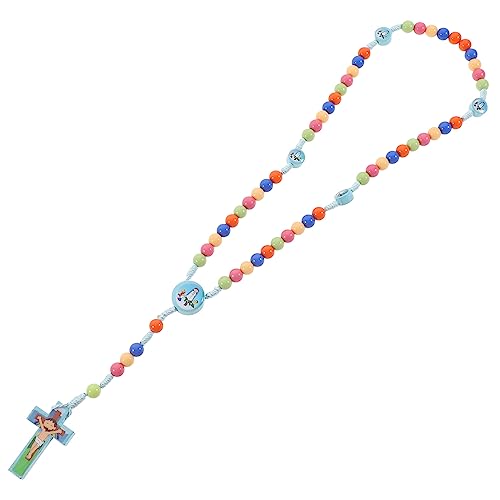 SOPOTUTU Kreuzanhänger Halskette aus Bunten Handgefertigter Modischer Schmuck für Frauen Besondere Anlässe und Alltägliche Outfits von SOPOTUTU