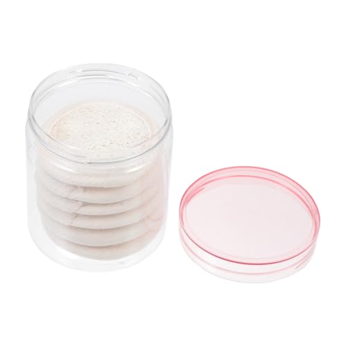 SOPOTUTU Loofah Gesichtsreinigungspads Rund Sanfte Peeling Schwämme zur Porentiefe Hautreinigung Make Up Entferner Leicht Kompakt für Reisen und Tägliche Pflege von SOPOTUTU
