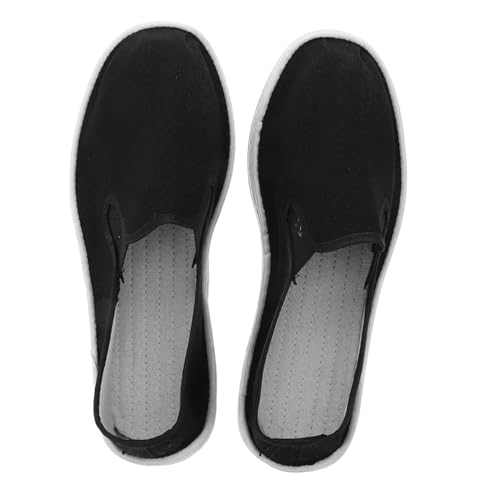SOPOTUTU Martial Arts Training Schuhe Herren Taichi Kung Fu Stoffschuhe Leicht Flexible Baumwollsohle Traditionelle Chinesische Kampfsport Schuhe Alltag und Training von SOPOTUTU