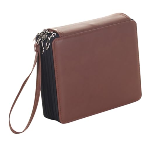 SOPOTUTU Multifunktionale Zeichnung Stifttasche Studenten Supply Waschbare Stift Aufbewahrungstasche mit Großem Fassungsvermögen Praktisch und Tragbar für Künstler und Zufällige Farbe von SOPOTUTU