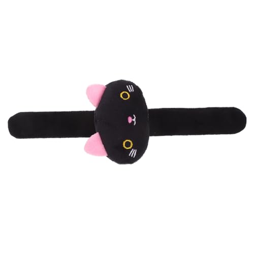 SOPOTUTU Plüsch Katzen Slap Armband mit Tiermotiv Weiches Cartoon Handgelenksband Sichere Oberfläche Niedliche Party Dekoration Leicht und Kompakt für Kindergeburtstag und Events von SOPOTUTU