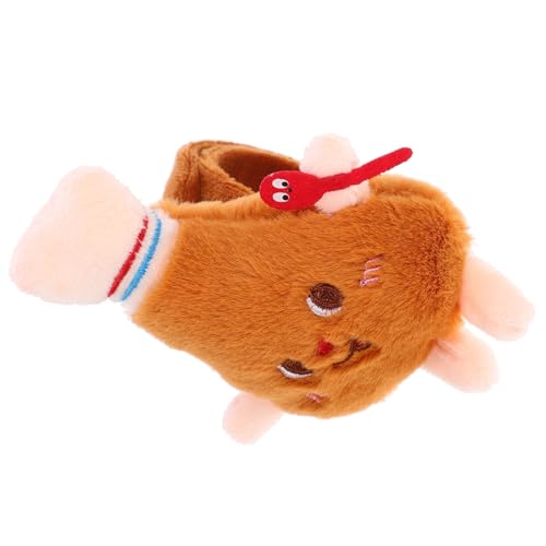 SOPOTUTU Plüsch Schnapparmband mit Simulation Hähnchenkeule Weiches Party Slap Armband aus Kuschelmaterial Kinderfreundlich Langlebig als Party Mitgebsel und Geschenkfüllung von SOPOTUTU