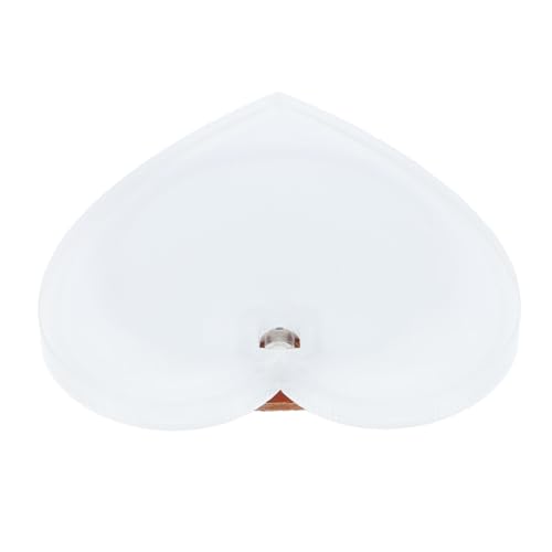 SOPOTUTU Sublimationsfähige Brosche Herzförmig Dekorative Diy Anstecknadel für Party Deko Schulanfang Besondere Anlässe Langlebig von SOPOTUTU