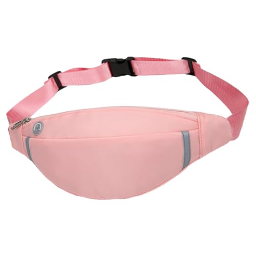 SOPOTUTU Verstellbare Damen Bauchtasche mit Reißverschluss Leichte Lauf Fitness gürteltasche Modische Hüfttasche für Reisen Shopping und Alltag von SOPOTUTU