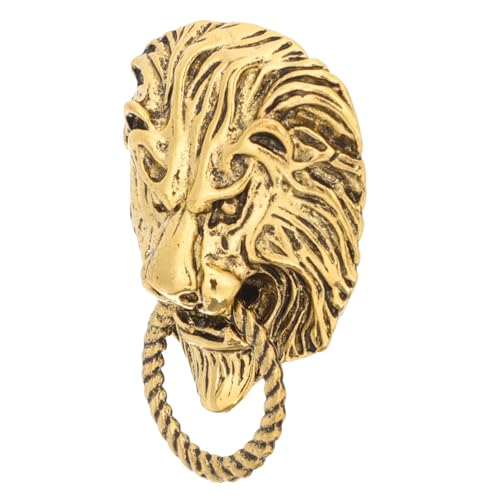 SOPOTUTU Vintage Löwen Brosche Herren Anstecknadel aus Hochwertiger Dekorative Reversnadel für Anzug Jacke Mantel und Trachten Schmuck Langlebige Coole Kleidung Accessoire von SOPOTUTU