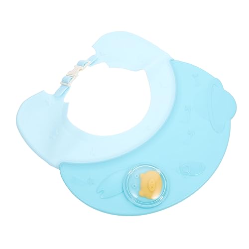 SOPOTUTU Wasserdichte Duschhaube mit Verstellbarem Sicherer Shampoo und Badehut für Junge Mädchen und Kleinkinder Kinderfreundliches Weltraum Design Wasserabweisend Leicht Trocknend von SOPOTUTU