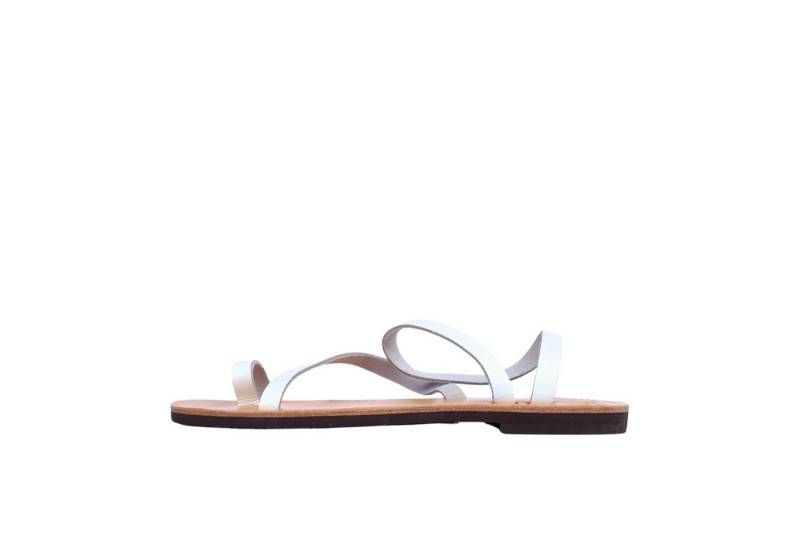 SORBAS '25 Leder Sandeletten Sandalen Damen Schwarz Riemchensandalette von SORBAS