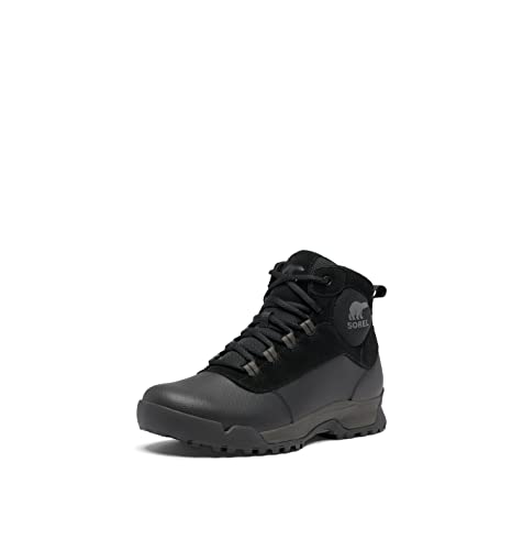 Sorel Buxton Lace WP Herren Schnürstiefel in Schwarz, Größe 46 von SOREL