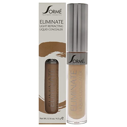 Sorme Cosmetics Eliminate Liquid Concealer – 312 Medium Honey für Frauen 4,5 g Concealer von SORMÉ