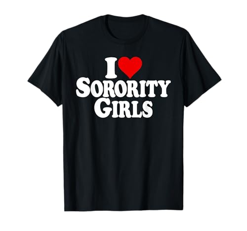 ICH LIEBE HEART SORORITY GIRLS T-Shirt ICH LIEBE HEART SORORITY GIRLS T-Shirt von SORORITY GIRLS HEART TEES
