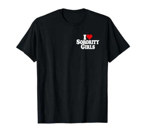ICH LIEBE HEART SORORITY GIRLS T-Shirt ICH LIEBE HEART SORORITY GIRLS T-Shirt von SORORITY GIRLS HEART TEES