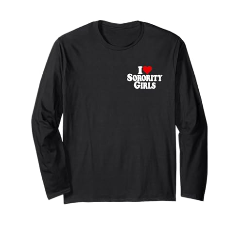 ICH Liebe Heart Sorority Girls Langarmshirt ICH Liebe Heart Sorority Girls Langarmshirt von SORORITY GIRLS HEART TEES
