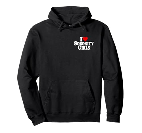 ICH Liebe Heart Sorority Girls Pullover Hoodie ICH Liebe Heart Sorority Girls Pullover Hoodie von SORORITY GIRLS HEART TEES