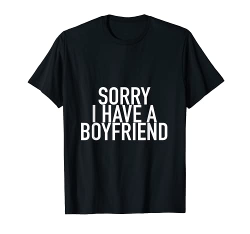Herren TUT MIR LEID ICH HABE EINEN FREUND T-Shirt Herren TUT MIR LEID ICH HABE EINEN FREUND T-Shirt von SORRY I HAVE A BOYFRIEND