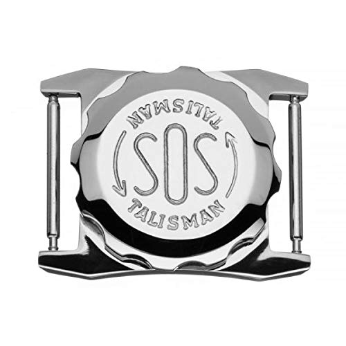 SOS Talisman für Herren-Uhrenarmband in Edelstahl, Notfallkapsel für wichtige medizinische Informationen von SOS Talisman