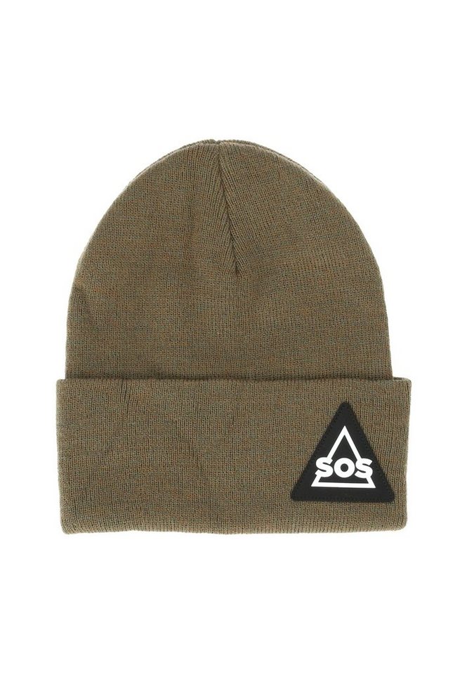 SOS Beanie Caucasus (1-St) mit trendigem Logo-Patch von SOS