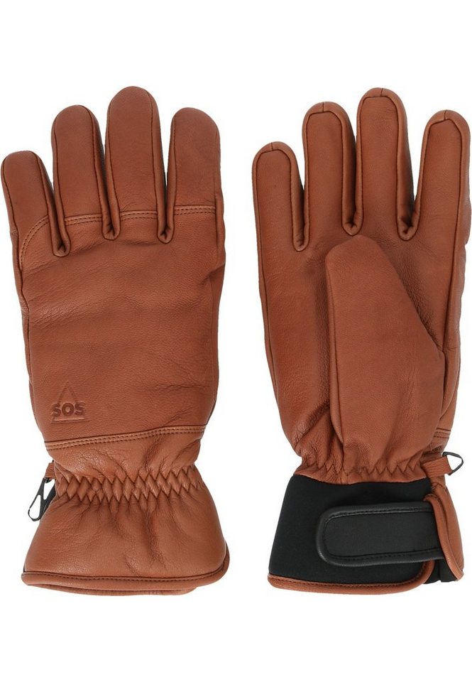 SOS Skihandschuhe Stoneham mit Primaloft®-Futter von SOS