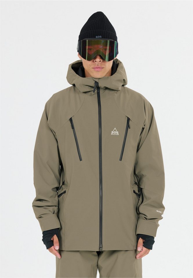 SOS Skijacke La Thule mit schützender Bionic Finish-Membran von SOS