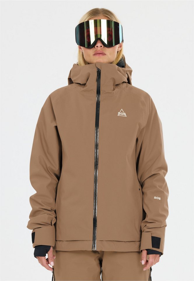SOS Skijacke Samkos mit wasserdichter Membran von SOS