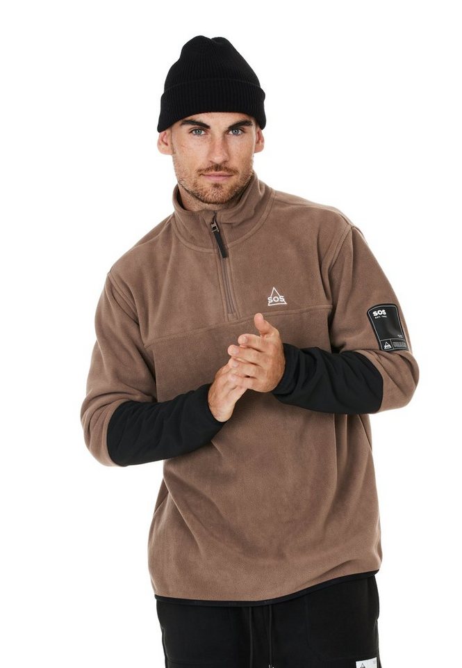 SOS Strickpullover Laax aus recyceltem Polyester von SOS
