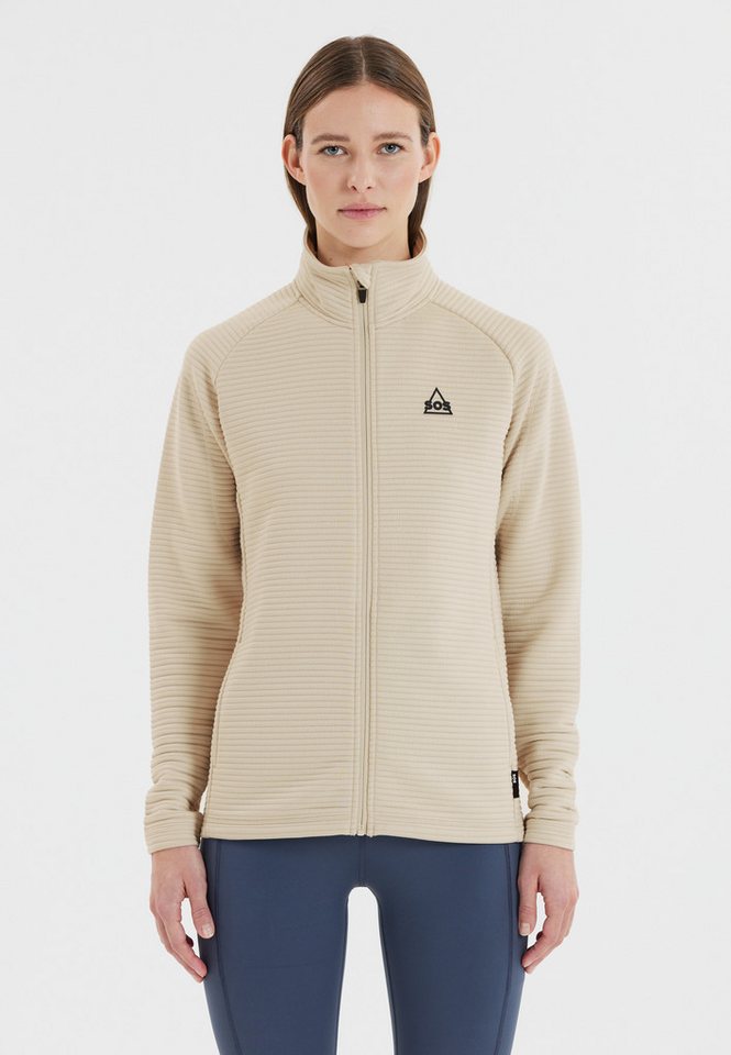 SOS Sweatjacke Muju aus weichem und strapazierfähigem Material von SOS