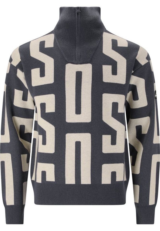 SOS Sweatshirt Verbier mit atmungsaktiver, mulesingfreier Wolle von SOS